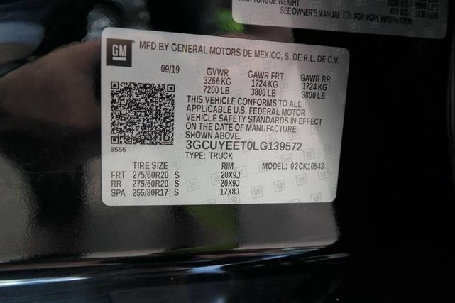 Photo of 2020 Black Chevrolet Silverado 1500