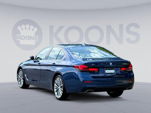Photo of 2022 Phytonic Blue Metallic BMW 530