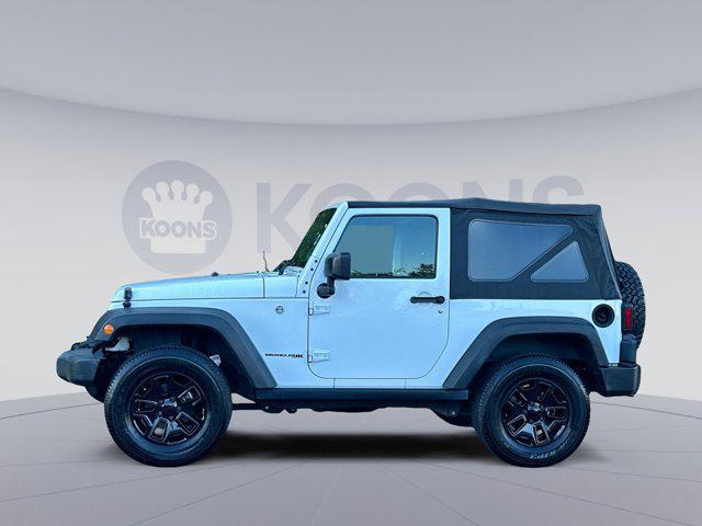 Photo of 2018 Bright White Clearcoat Jeep Wrangler JK