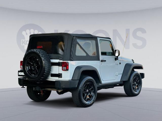 Photo of 2018 Bright White Clearcoat Jeep Wrangler JK