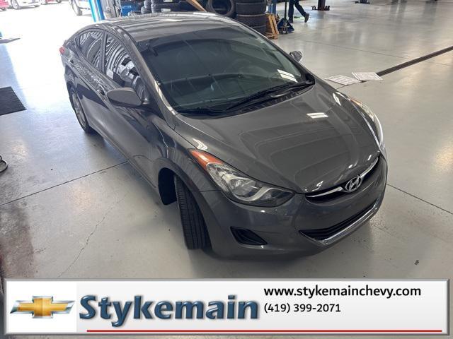Photo of 2013 Harbor Gray Metallic Hyundai ELANTRA