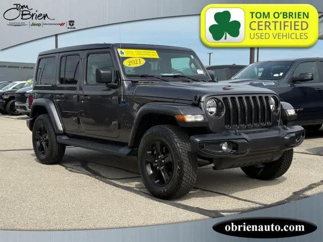 Photo of 2021 Granite Crystal Clearcoat Metallic Jeep Wrangler Unlimited