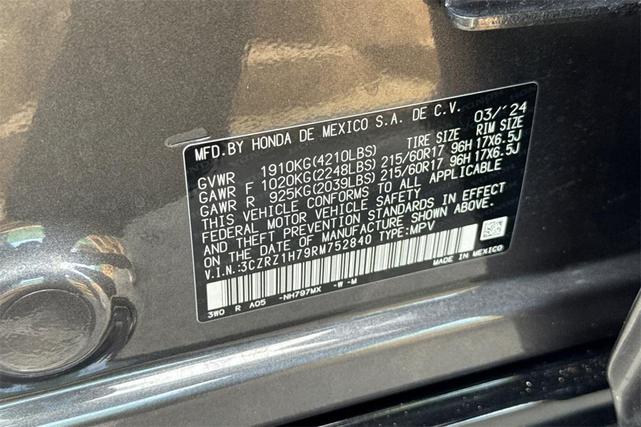 Photo of 2024 Modern Steel Metallic Honda HR-V