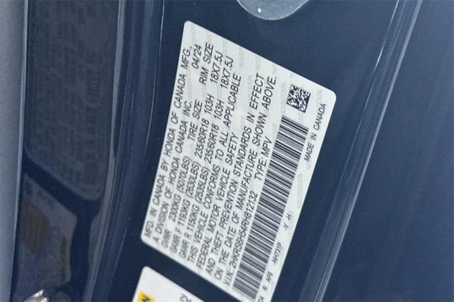 Photo of 2024 Crystal Black Pearl Honda CR-V Hybrid