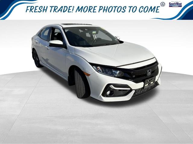 Photo of 2021 Platinum White Pearl Honda Civic