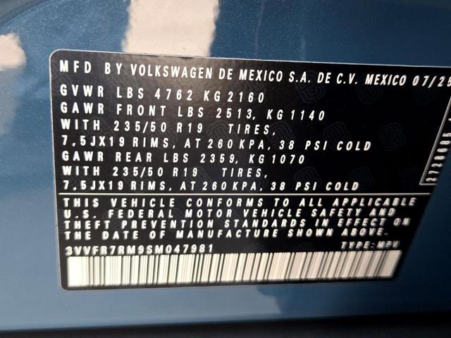 Photo of 2025 Monterey Blue Pearl Volkswagen Tiguan