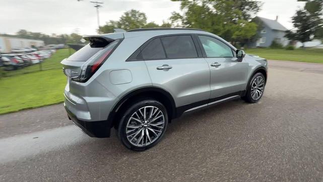 Photo of 2024 Argent Silver Metallic Cadillac XT4