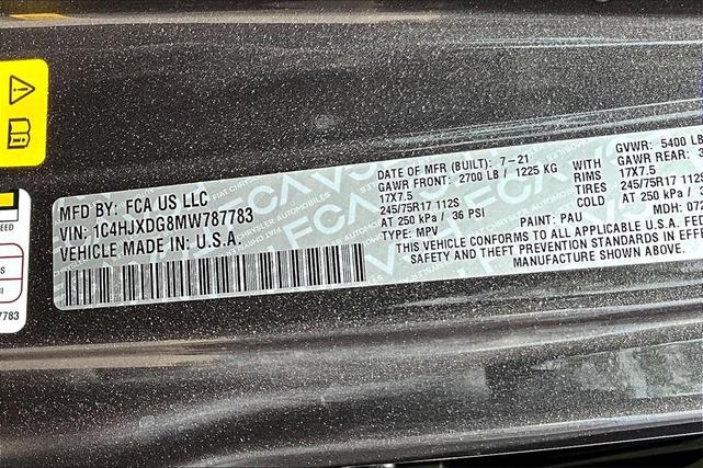 Photo of 2021 Granite Crystal Clearcoat Metallic Jeep Wrangler Unlimited