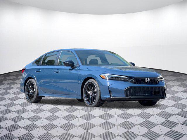 Photo of 2026 Blue Lagoon Pearl Honda Civic