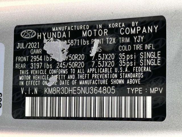 Photo of 2022 Typhoon Silver Hyundai PALISADE