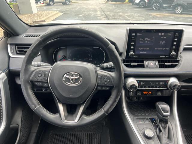 Photo of 2021 Blizzard Pearl / Midnight Black Metallic Toyota RAV4 Hybrid