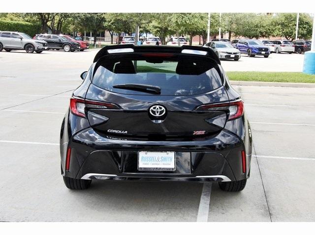 Photo of 2023 Black Metallic Toyota Corolla Hatchback