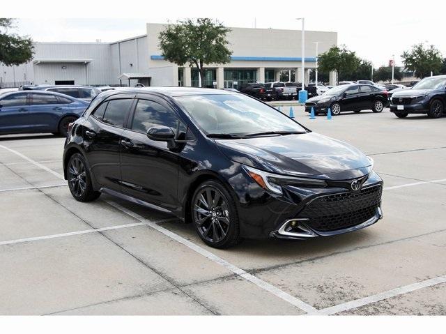 Photo of 2023 Black Metallic Toyota Corolla Hatchback