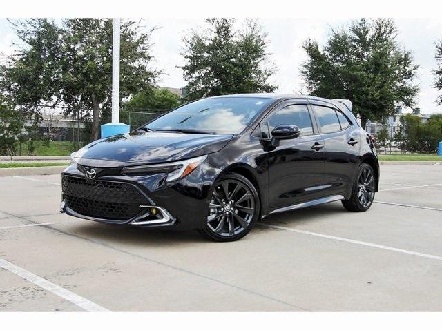 Photo of 2023 Black Metallic Toyota Corolla Hatchback