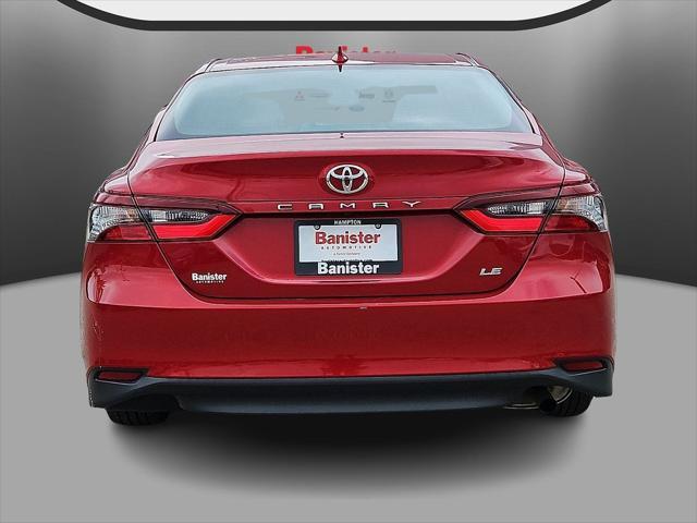 Photo of 2023 Supersonic Red Toyota Camry