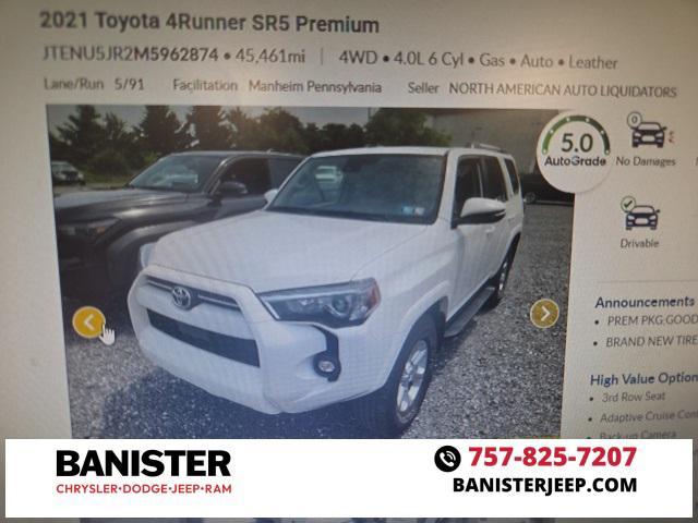 2021 Toyota 4runner