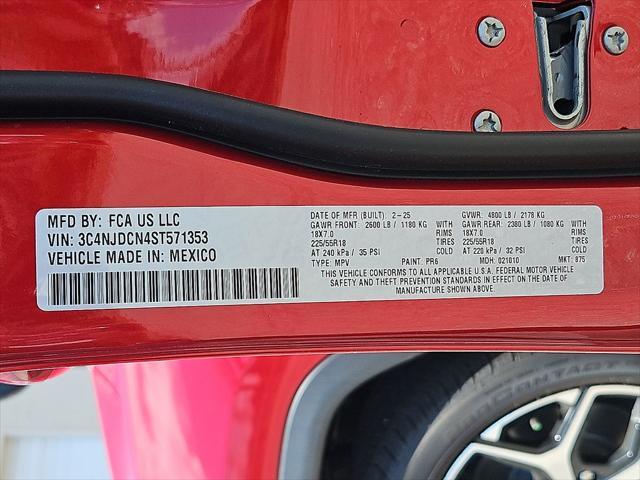 Photo of 2025 Red Hot Pearlcoat Jeep Compass