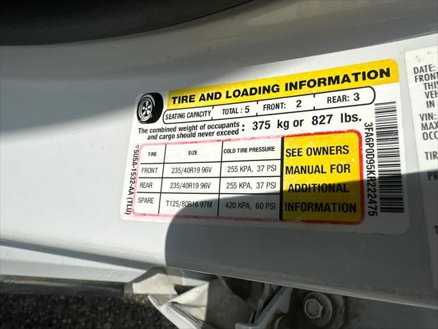 Photo of 2019 White Platinum Metallic Tri-Coat Ford Fusion