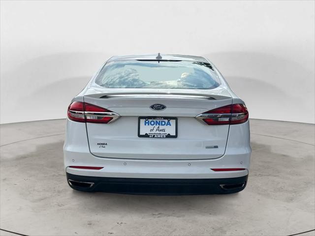 Photo of 2019 White Platinum Metallic Tri-Coat Ford Fusion