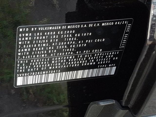 Photo of 2025 Deep Black Pearl Volkswagen Taos