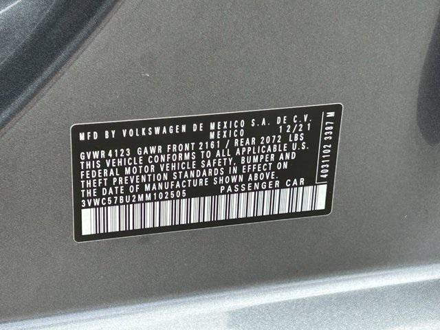 Photo of 2021 Platinum Gray Metallic Volkswagen Jetta