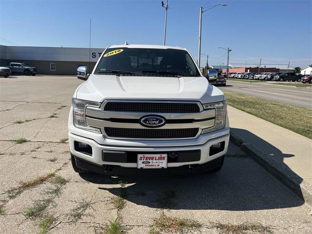 Photo of 2018 White Platinum Clearcoat Metallic Ford F-150