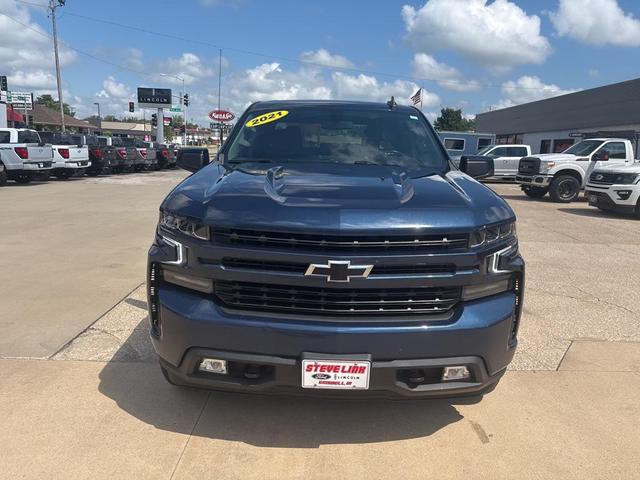 Photo of 2021 Northsky Blue Metallic Chevrolet Silverado 1500