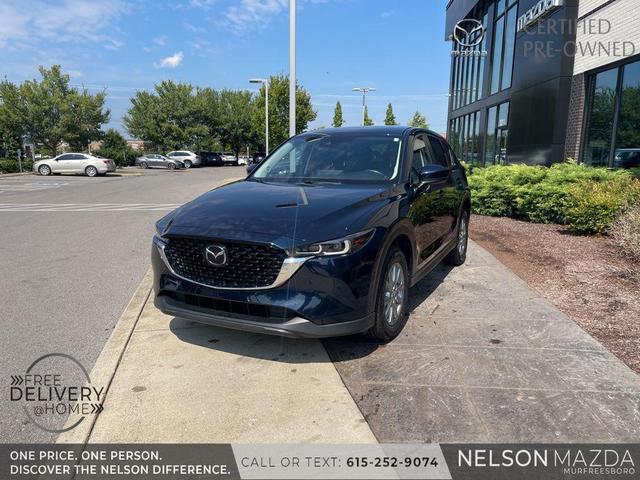 Photo of 2022 Deep Crystal Blue Mica Mazda CX-5