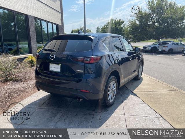 Photo of 2022 Deep Crystal Blue Mica Mazda CX-5