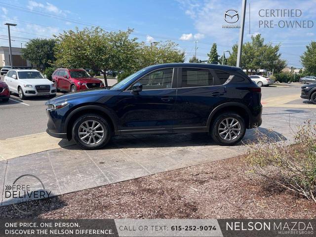 Photo of 2022 Deep Crystal Blue Mica Mazda CX-5