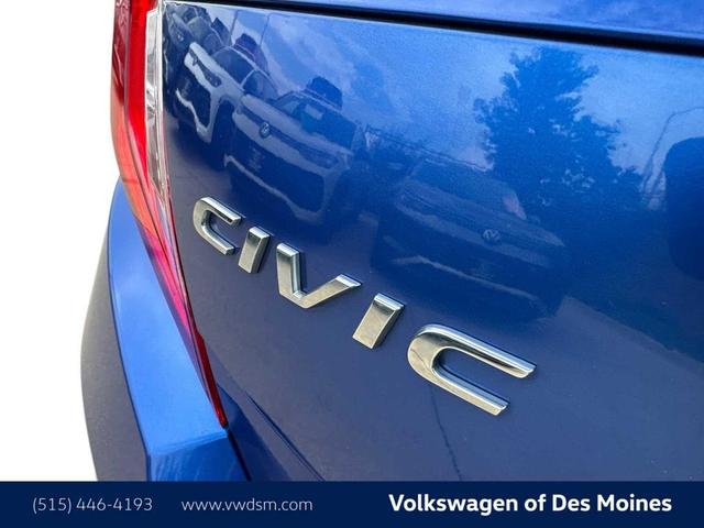 Photo of 2018 Aegean Blue Metallic Honda Civic