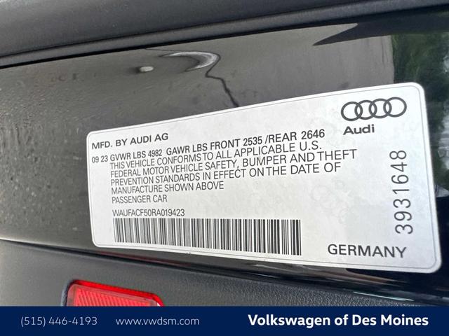 Photo of 2024 Mythos Black Metallic Audi A5 Sportback