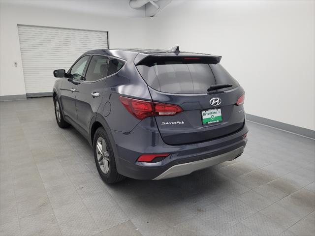 Photo of 2017 Blue Hyundai Santa Fe Sport