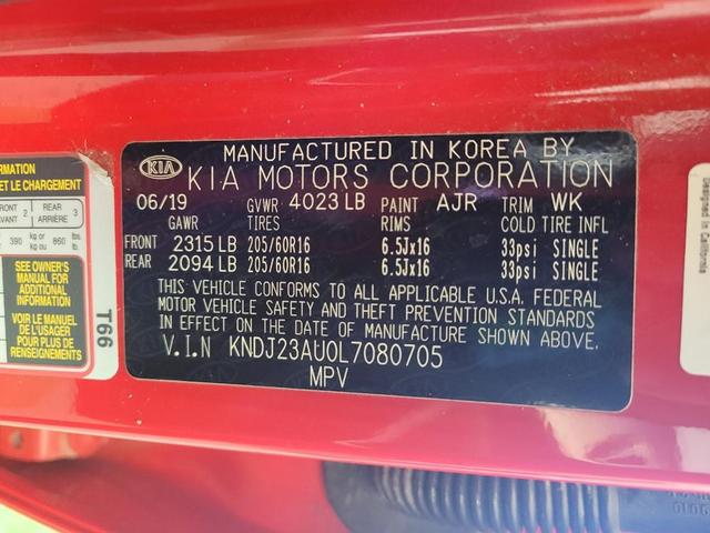 Photo of 2020 Inferno Red Kia Soul