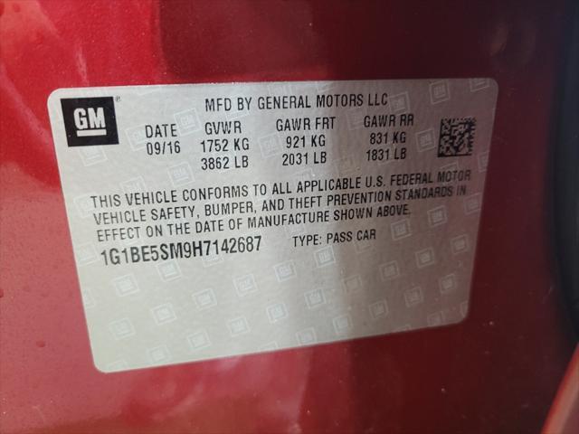 Photo of 2017 Red Chevrolet Cruze