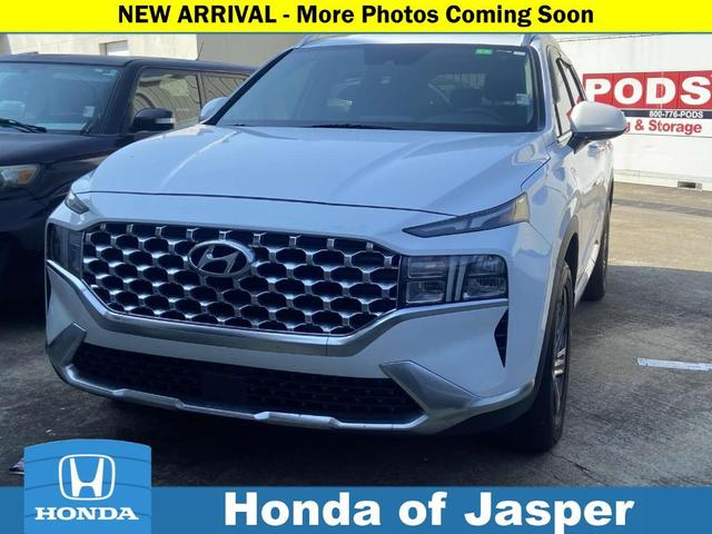 Photo of 2021 Quartz White Hyundai SANTA FE