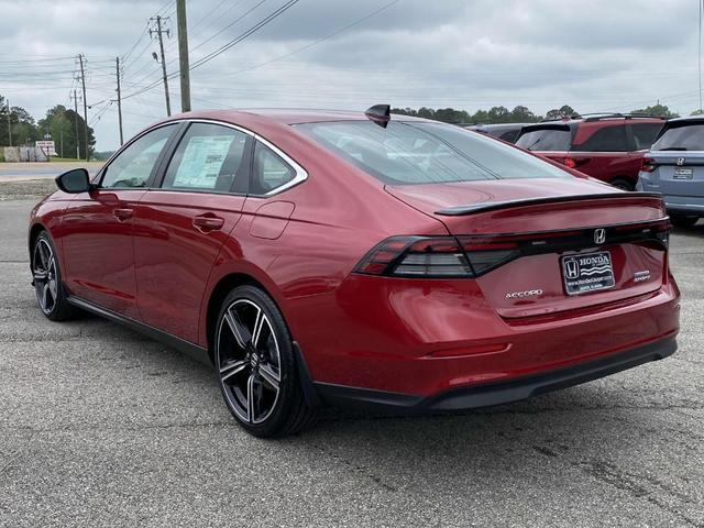 Photo of 2025 Radiant Red Metallic Honda Accord Hybrid
