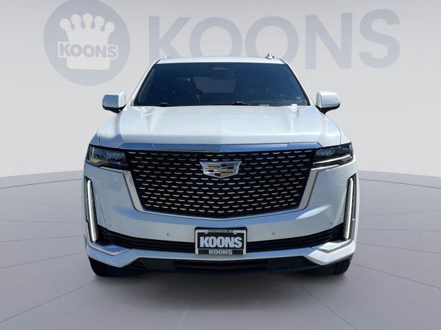 Photo of 2023 Crystal White Tricoat Cadillac Escalade