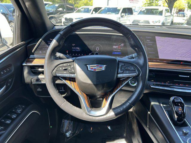 Photo of 2023 Crystal White Tricoat Cadillac Escalade