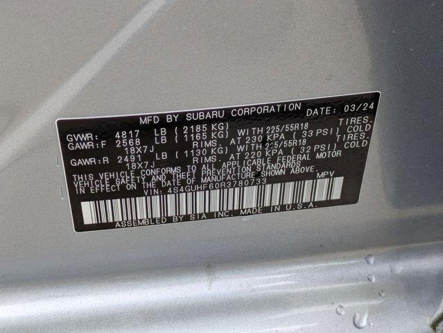 Photo of 2024 Ice Silver Metallic Subaru Crosstrek