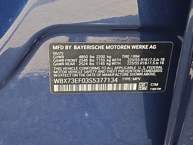 Photo of 2025 Phytonic Blue Metallic BMW X1