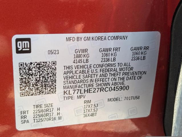 Photo of 2024 Cayenne Orange Metallic Chevrolet Trax