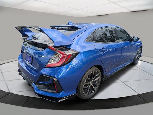 Photo of 2020 Blue Honda Civic
