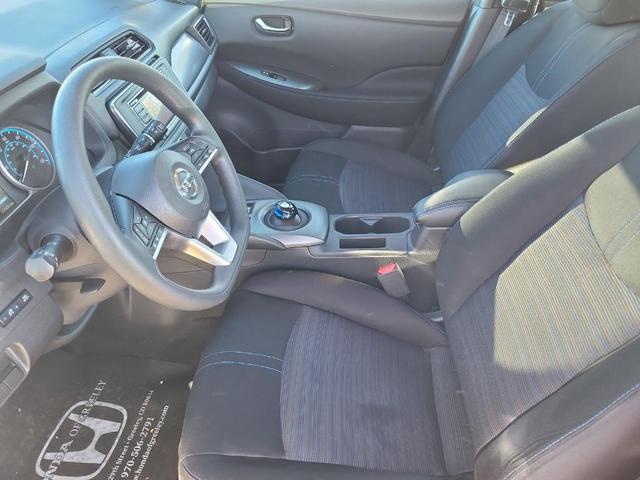 Photo of 2019 Glacier White Nissan Leaf