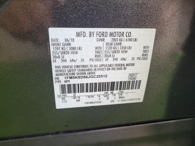 Photo of 2018 Magnetic Metallic Ford Explorer