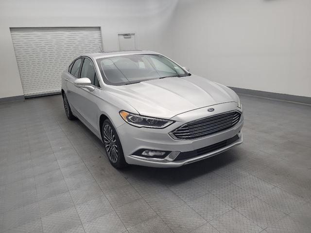 Photo of 2017 Ruby Red Metallic Tinted Clearcoat Ford Fusion