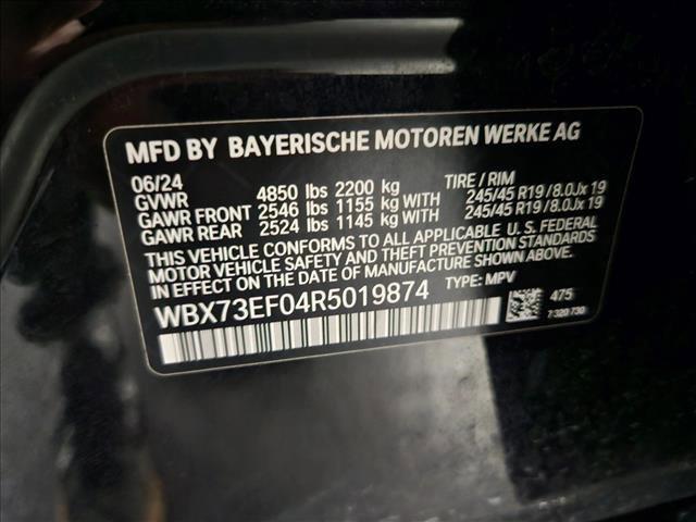 Photo of 2024 Black Sapphire Metallic BMW X1