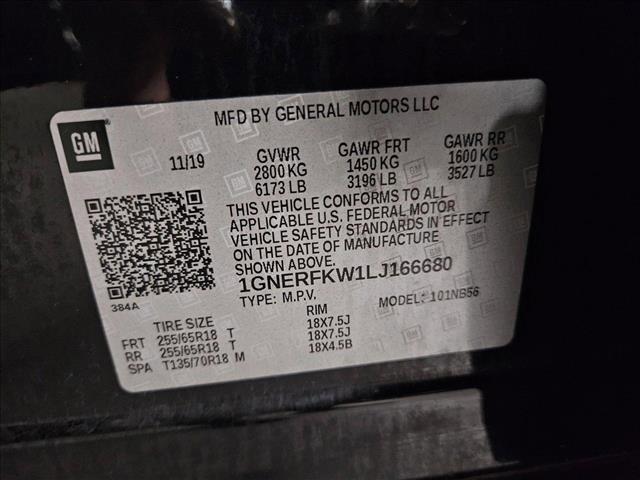 Photo of 2020 Mosaic Black Metallic Chevrolet Traverse