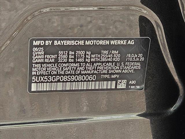 Photo of 2025 Dark Graphite Metallic BMW X3