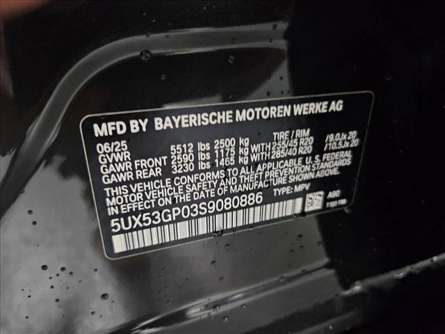 Photo of 2025 Dark Graphite Metallic BMW X3